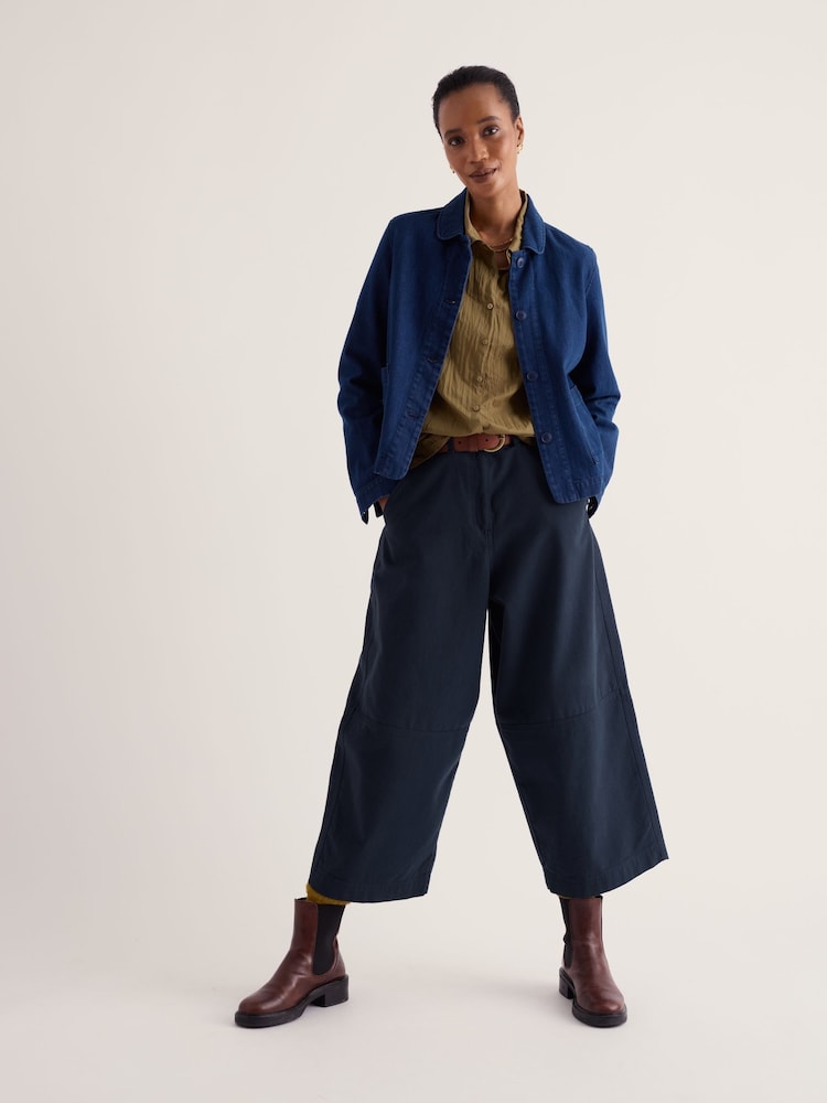 Vert kaki - Seasalt Cornwall Larissa Cotton Crinkle Shirt - Image 2 sur 4