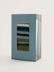Seasalt Cornwall Green Gift Box of 3 Pack Sailor Socks - Image 2 of 3