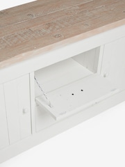 Shabby Chic by Rachel Ashwell® Reclaimed Pine Loretta TV Unit - Image 3 of 8