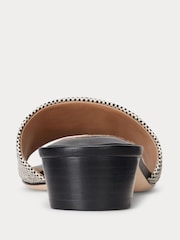 Lauren Ralph Lauren Fay Leather Black Sandals - Image 3 of 5