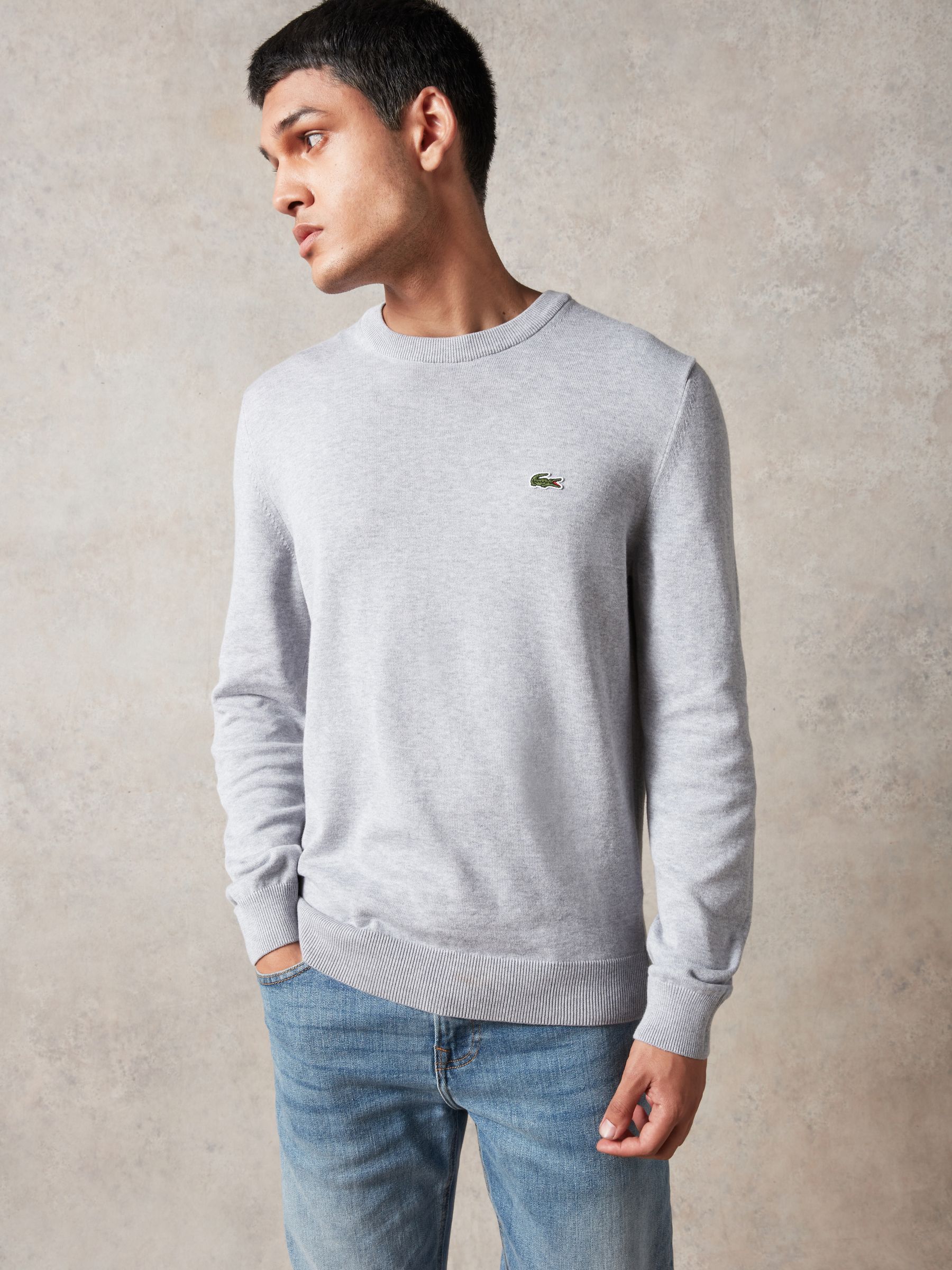 Lacoste gray sweater deals