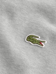 siva - Lacoste 100% Bombažni okrogel ovratnik; z okroglim ovratnikom pulover - Slika 8 iz 8