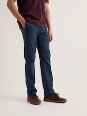 Seasalt Cornwall Blue Tollgate Slim Trousers - Image 1 of 5