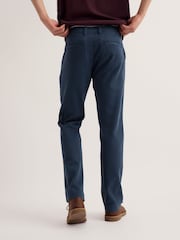 Seasalt Cornwall Blue Tollgate Slim Trousers - Image 2 of 5