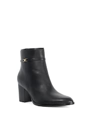 Dune London Black Pagety Ankle Boots - Image 2 of 6