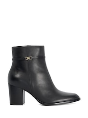 Dune London Black Pagety Ankle Boots - Image 3 of 6