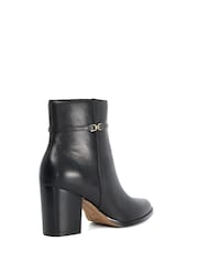 Dune London Black Pagety Ankle Boots - Image 4 of 6