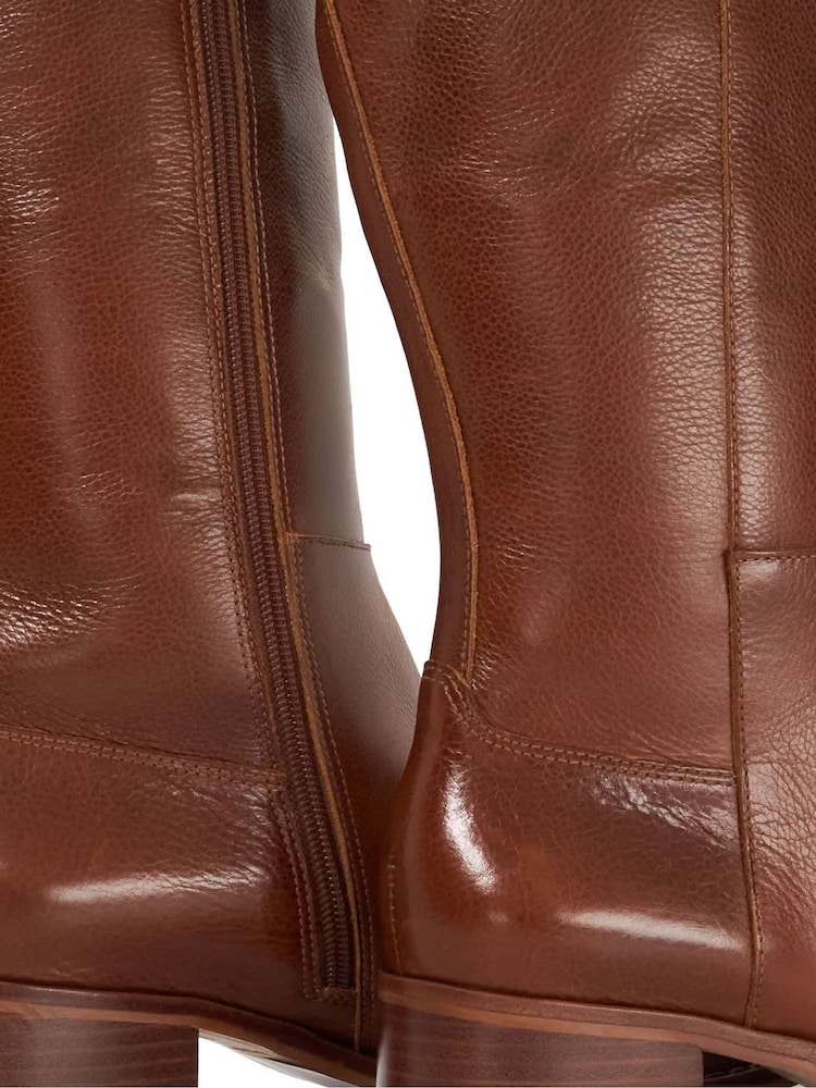 Marron fauve - Bottes Dune London Turner hauteur genou - Image 5 de 5 Marron fauve - Bottes Dune London Turner hauteur genou - Image 5 de 5