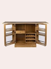 Laura Ashley Honey Gold Garrat Drinks Cabinet - Image 5 of 5