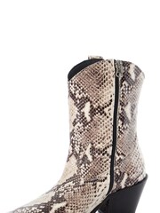 Dune London Natural Pardner 2 Zip Up Western Boots - Image 7 of 7