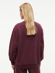 Tommy Hilfiger Brown Essential Terry Relaxed Lounge Sweatshirt - Image 2 of 5
