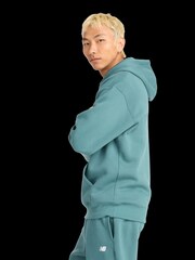 New Balance Green Mens Sport Essentials Hoodie - Image 3 of 5