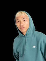 New Balance Green Mens Sport Essentials Hoodie - Image 4 of 5