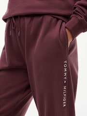 Tommy Hilfiger Brown Essential Terry Relaxed Lounge Joggers - Image 4 of 5