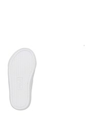 Polo Ralph Lauren White/Pink Kids Glitter Ryley Trainers - Image 4 of 4