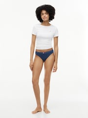Tommy Hilfiger Pink 5-Pack Heritage Logo Thongs - Image 4 of 6