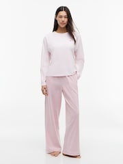 Tommy Hilfiger Essential Jersey Long Sleeve Pyjamas Set - Bild 1 von 5