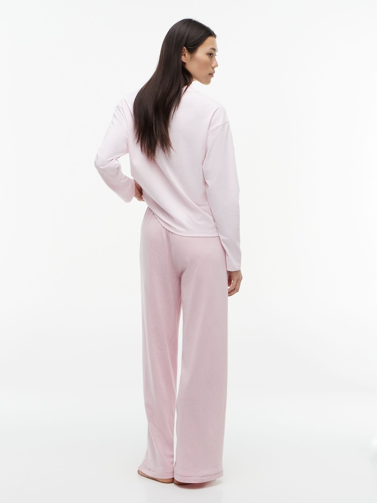 Tommy Hilfiger Essential Jersey Long Sleeve Pyjamas Set - Bild 2 von 5