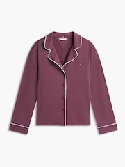 Tommy Hilfiger Brown Essential Piping Relaxed Pyjamas Set - Image 2 of 5