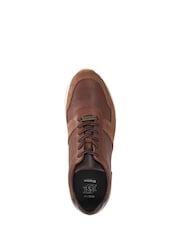 Dune London Brown Wide Fit Trusting Trainers - Image 4 of 5