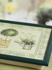 Green Marble Lap Tray - Image 1 of 3