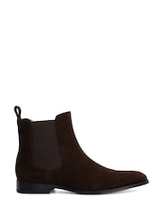 Dune London Brown Manson Chelsea Boots - Image 3 of 6