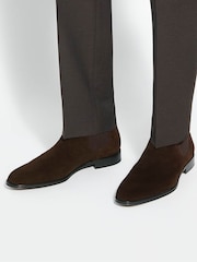 Dune London Brown Manson Chelsea Boots - Image 6 of 6