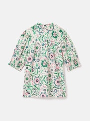 Joules Elle Green/Pink Frill Blouse - Image 6 of 6