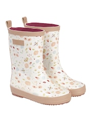 Little Dutch Pink Flowers and Butterflies Rainboots - Image 4 of 4