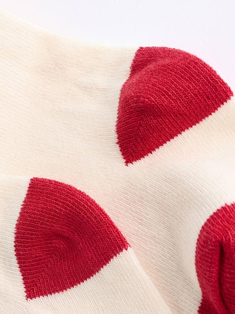 White/Red Character Christmas Baby Jersey 100% Cotton Dress With Tights Set (0mths-2yrs) - Image 7 of 7