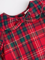 Red Check Baby Woven Dress (0mths-2yrs) - Image 7 of 9
