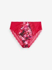 Elomi Red Morgan High Leg Knickers - Image 5 of 5