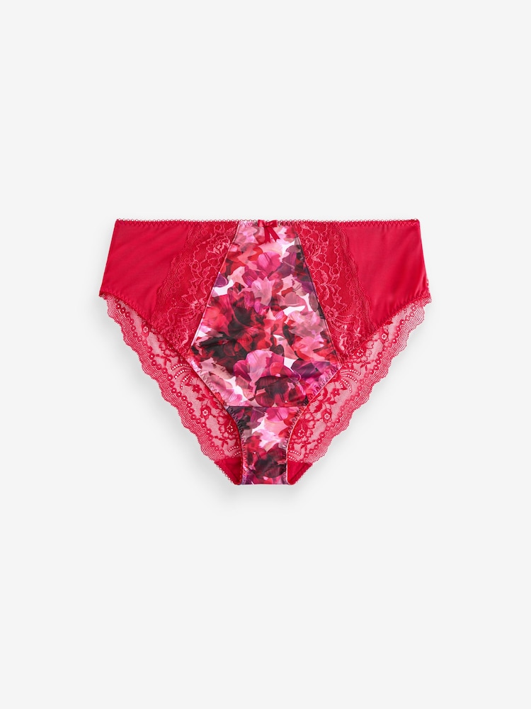 Elomi Red Morgan High Leg Knickers - Image 5 of 5