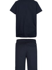 Tommy Hilfiger Essential Shorts-Set mit Farbblockdesign, Blau - Bild 2 von 2