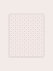 Laura Ashley Coral Pink Kate 10M Wallpaper - Image 2 of 4