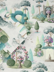 Laura Ashley Fern Green Naunton Folly 10M Wallpaper - Image 2 of 3