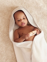 MORI Organic Cotton Super Soft Baby Hooded Towel - Image 1 of 5