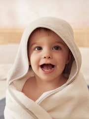 MORI Organic Cotton Super Soft Baby Hooded Towel - Image 3 of 5