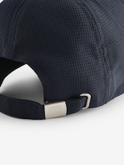 Navy Blue Textured Cap - Image 4 of 4