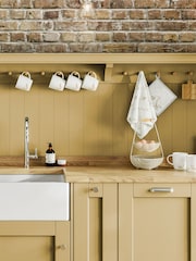 Laura Ashley Ochre Yellow 2.5 Litre Kitchen And Bathroom Paint - Image 1 of 2