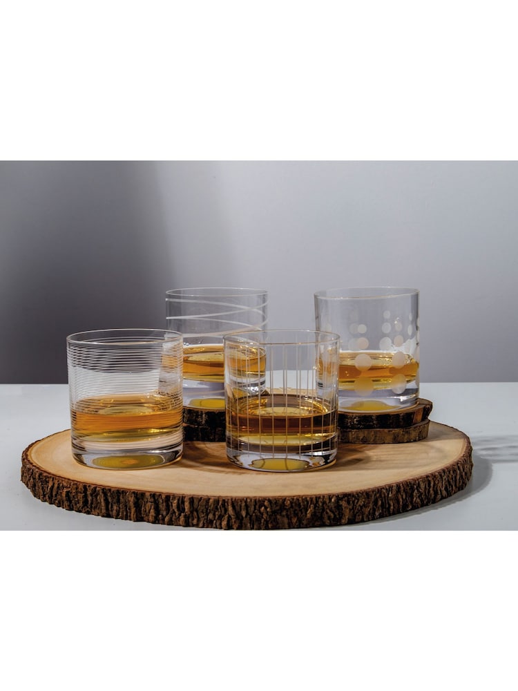 Mikasa Set of 4 Clear Cheers Tumbler Glasses - Image 1 of 5