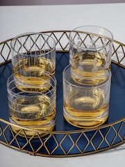 Mikasa Set of 4 Clear Cheers Tumbler Glasses - Image 2 of 5