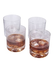 Mikasa Set of 4 Clear Cheers Tumbler Glasses - Image 5 of 5