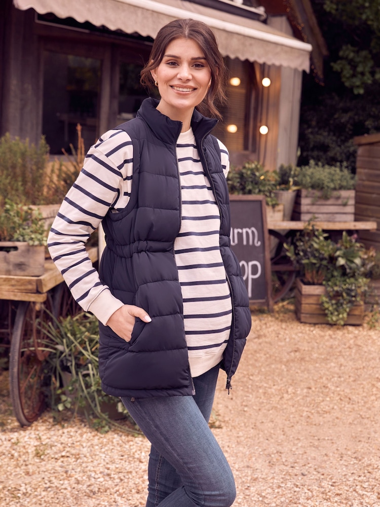 JoJo Maman Bébé - 2-in-1 zwangerschapsgilet met vulling - Image 1 of 5