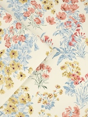 Laura Ashley Ochre Yellow Megan 10M Wallpaper - Image 2 of 3