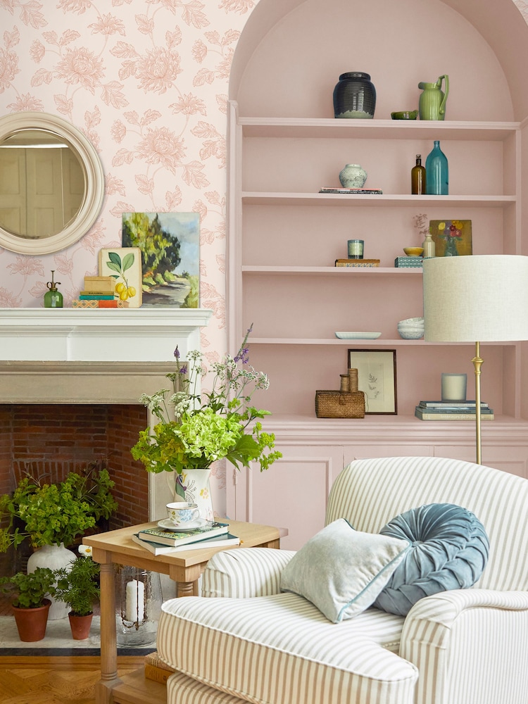 Laura Ashley Plaster Pink Eggshell 750ml Paint - Image 1 of 2