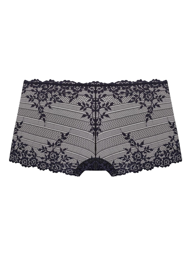 Wacoal Black Short Embrace Lace Knickers - Image 6 of 6 Wacoal Black Short Embrace Lace Knickers - Image 6 of 6