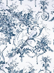 Laura Ashley Midnight Blue Tuileries 10M Wallpaper - Image 2 of 3