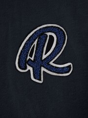 Reiss Navy Toby 9-13 yrs Cotton Elasticated Waist Motif Joggers - Image 4 of 4