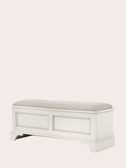Laura Ashley Dove Grey Clifton Blanket Box - Image 3 of 3